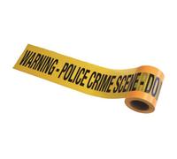 Bristol Novelty Fake Crime Scene Tape Yellow/black (One Size)