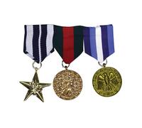 Bristol Novelty Fake Military Medals (Pack Of 3) - Multicoloured - Multicoloured - One Size