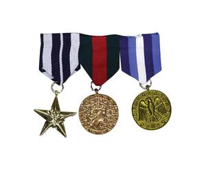Bristol Novelty Fake Military Medals (Pack Of 3) - Multicoloured - Multicoloured - One Size