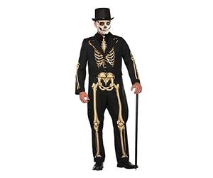 Bristol Novelty Forum Men's Skeleton Suit Formal Attire with Jacket and Pants
