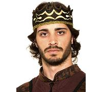 Bristol Novelty Forum Novelties BA1679 King's Crown, Black, One Size