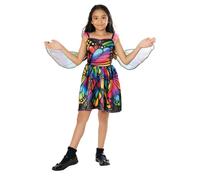 Bristol Novelty Girls Butterfly Costume Dress BN5839