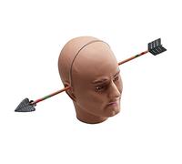 Bristol Novelty GJ005 Age 14+ Arrow Through Head Halloween Accessory Set, Unisex-Adult, Multi-Colour, One Size