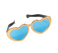 Bristol Novelty GJ339B Jumbo Heart Sunglasses Party Accessory Set, Unisex-Adult, Multi-Colour, One Size