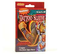 Bristol Novelty GJ367 Multicolor | Pack of 1 Tattoo Sleeve Fancy Dress Party Accessory Set, Unisex-Adult, Multi-Colour, One Size