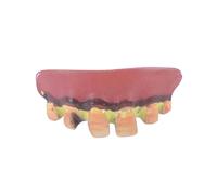 Bristol Novelty Goofy Fake Teeth - Red - One Size - Red