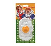 Bristol Novelty IF012 Fried Egg, White/Yellow, One Size