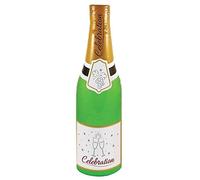 Henbrandt 3x Inflatable Champagne Bottles 73cm Giant Blow Up Celebration Bottles Party Decorations Wedding Anniversary 21st Birthday Stag Do Hen Night Photo Booth Prop Fancy Dress Accessories