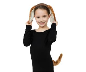 Bristol Novelty Kids Dog Set - Brown - One Size - Brown