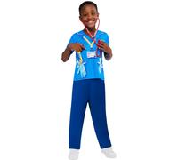 Bristol Novelty Kids Nurse Costume Set - Blue - 3-4 Years - Blue