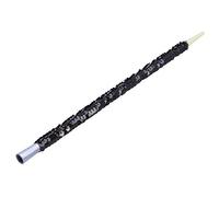 Bristol Novelty Long Cig Holder, Polyethylene and Sequined Fabric, Black, One Size