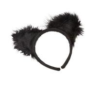 Bristol Novelty Marabou Unisex Cat Ears Headband