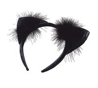 Bristol Novelty MD145 Cat Ears, Womens, Black, One Size Halloween