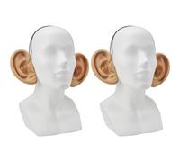 Bristol Novelty MD217 Big Ears on Headband | Flesh | Pack of 1, unisex-adult, Beige/Black, One Size