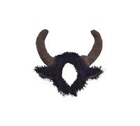 Bristol Novelty MD231 Bullhorns, Unisex Adult, Brown/Black, One Size