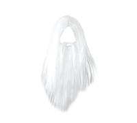Bristol Novelty Mens Long Wizard Wig And Beard - Grey - Grey - One Size