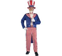 Bristol Novelty Mens Uncle Sam Costume