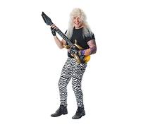 Bristol Novelty Mens Zebra Print Costume Trousers