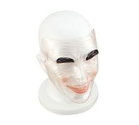 Bristol Novelty PM064 Transparent Male Mask, Mens, Multi-Colour, One Size Halloween