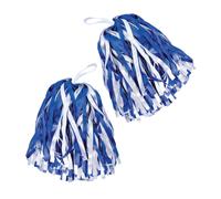 Bristol Novelty Pom Poms (Pair) - Blue/White - Blue/White - One Size