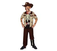 Bristol Novelty Skeleton Sheriff Costume (L) Childs Age 7 - 9 Years Halloween Halloween