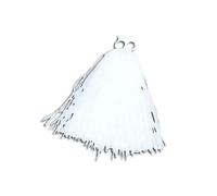 Bristol Novelty Small Pom Pom - White - White - One Size