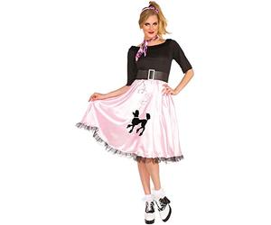 Bristol Novelty Sock Hop Sally Costume, Adult Fancy Dress