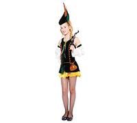 Bristol Novelty TC102 Costume | Forest Hunting Girl | Multicolor | Pack of 1 | Teen Size, Small Halloween Halloween
