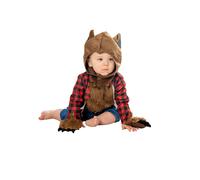 Bristol Novelty Toddler Werewolf Costume - Brown - 1-2 Years - Brown