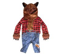 Bristol Novelty Toddler Werewolf Costume2-3 Years Brown BN4433