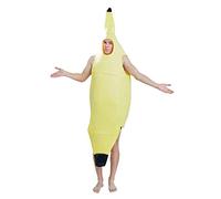 Bristol Novelty AC492 Banana Adult Costume, Unisex, One Size Halloween Halloween
