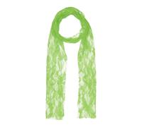 Bristol Novelty Unisex Adults 80s Lace Scarf - Green - One Size - Green