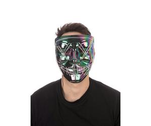 Bristol Novelty Unisex Adults Anarchy Mask - Iridescence - Iridescence - One Size