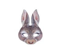 Bristol Novelty Unisex Adults Bunny Mask - Brown - Brown - One Size