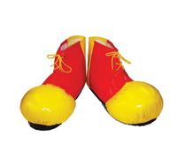 Bristol Novelty Unisex Adults Clown Shoe CoversOne Size Red/Yellow BN2013