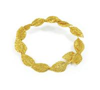 Bristol Novelty Unisex Adults Deluxe Roman Laurels Headband - Gold - One Size - Gold