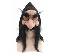 Bristol Novelty BM232 Gnome Hooded Mask | 1 Piece | Brown | One Size-Ages 14 years Beard