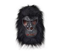 Bristol Novelty Unisex Adults Latex Gorilla Mask With Hair / One Size Black BN14