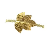 Bristol Novelty Unisex Adults Leaf Headband - Gold - One Size - Gold