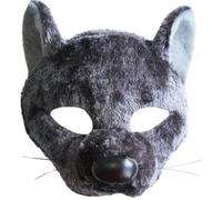 Bristol Novelty Unisex Adults Rat Mask With Sound Dark Grey (One Size)