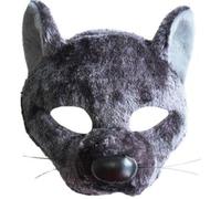 Bristol Novelty Unisex Adults Rat Mask With SoundOne Size Dark Grey BN2584