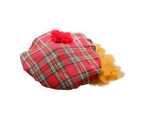 Bristol Novelty Unisex Adults Scots Tartan Hat And Hair - Multicoloured - One Size - Multicoloured