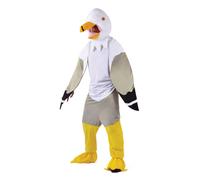 Bristol Novelty Unisex Adults Seagull Costume / One Size White/Grey/Yellow BN173