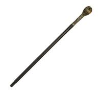 Bristol Novelty Unisex Adults Snake Cane - Black/Bronze - One Size - Black/Bronze