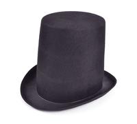 Bristol Novelty Unisex Adults Stovepipe Top HatOne Size Black BN1374