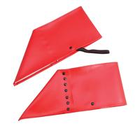 Bristol Novelty Unisex Adults Studded Spats (Pair) - Red - Red - One Size
