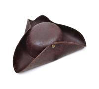 Bristol Novelty Unisex Ancient Look Tricorn HatOne Size Brown BN1977