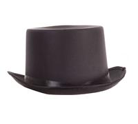 Bristol Novelty Unisex Satin Look Top HatOne Size Black BN2150