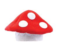 Bristol Novelty Unisex Toad Stool HatOne Size Red/White BN2012