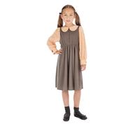 Bristol Novelty Victorian Schoolgirl Costume, Age 10-12 years old, Brown Halloween Halloween